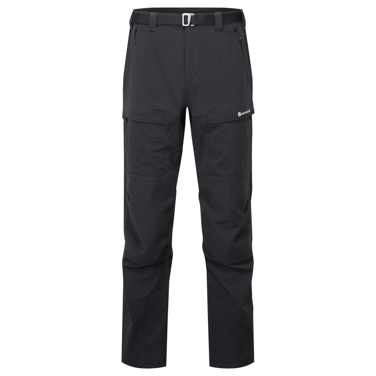 TERRA XT PANTS REG LEG-BLACK-32/M pánské kalhoty černé